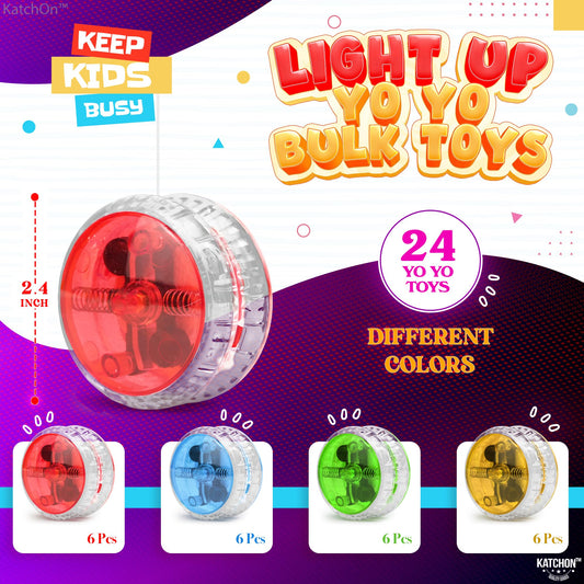 KatchOn LED yoyo with bright spin flash perfect for classroom prizes