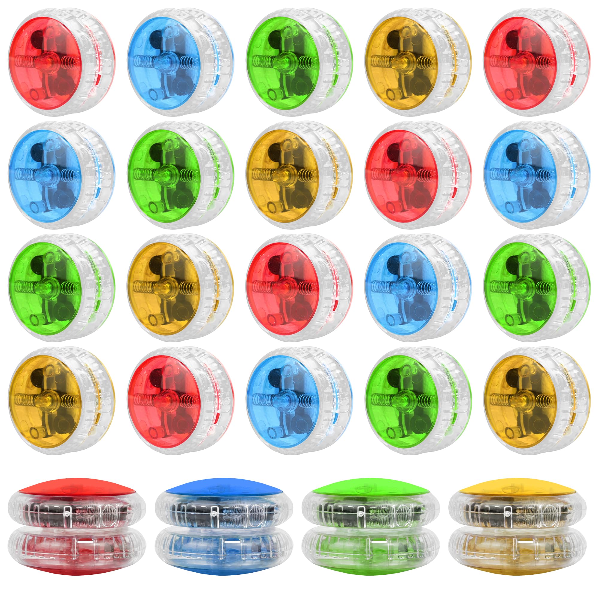 KatchOn light-up yoyo multicolor 24-pack ideal for party favors and gifts