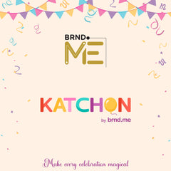 KatchOn NYE ribbon and straw set helps easy decorating.