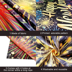 KatchOn photo-booth backdrop invites guests to capture memories during New Year festivities.