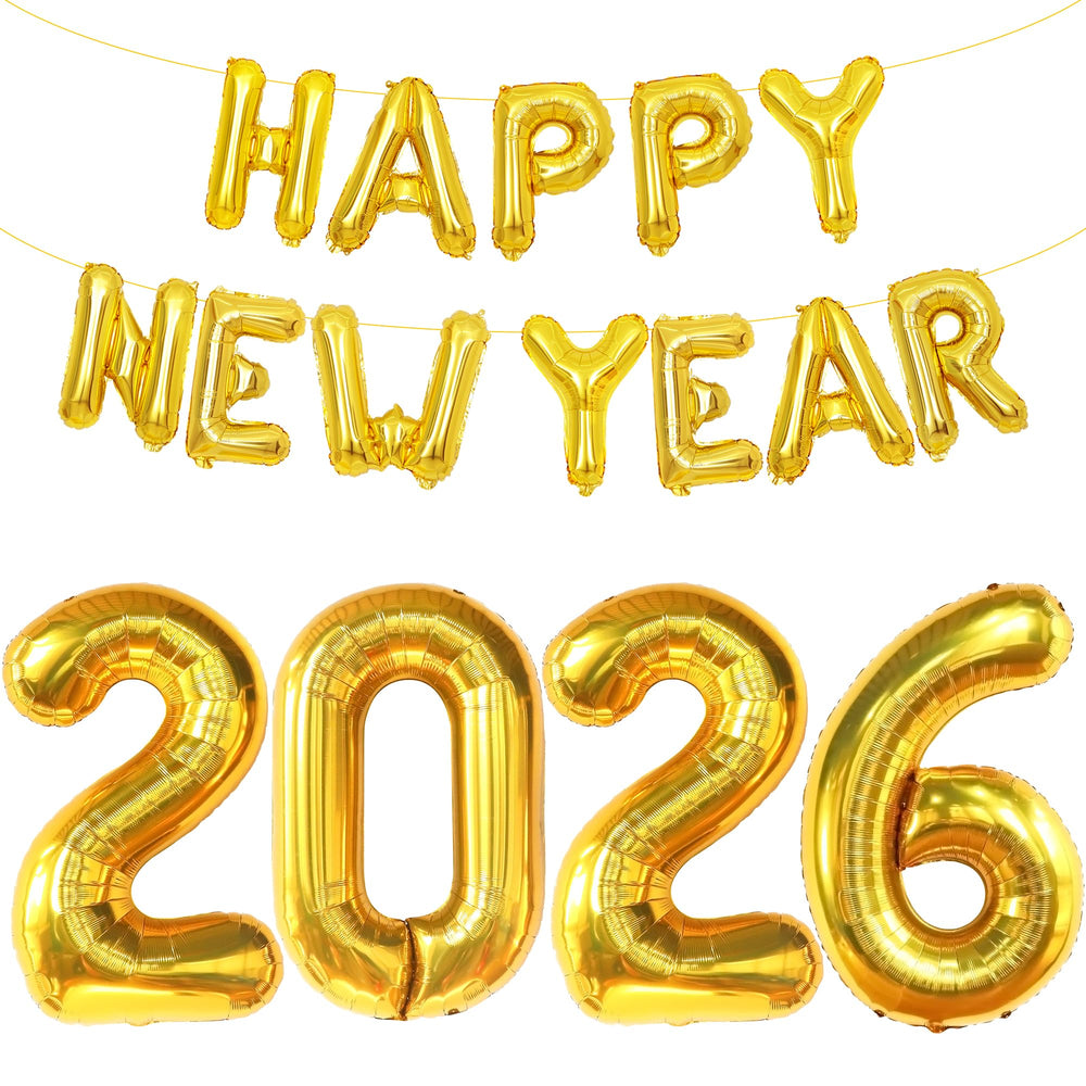 KatchOn photo-ready NYE setup with gold decor
