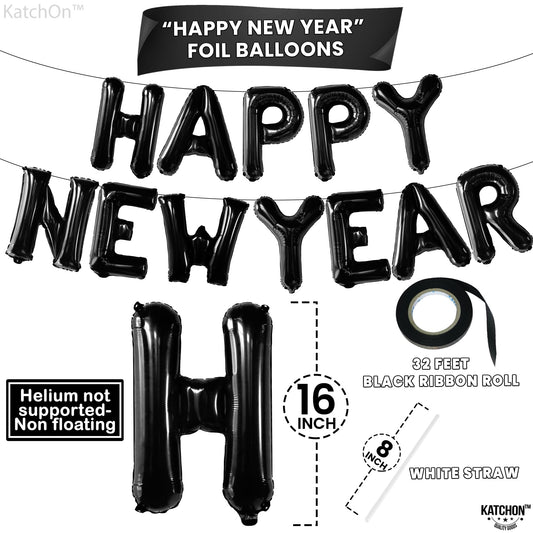 KatchOn premium quality foil balloon is reusable for future New Year celebrations.