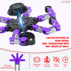 KatchOn transformable fidget toy provides focus during study breaks