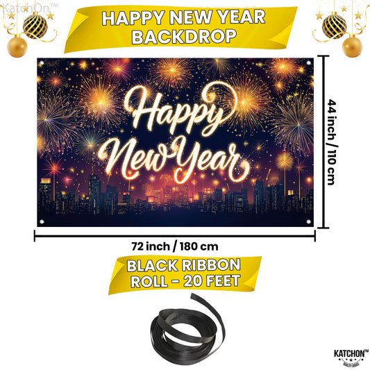 KatchOn banner uses reusable fabric for easy setup and long-lasting use.
