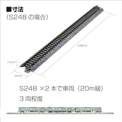 KATO N-gauge electric point 6 left compact installation fits tight tracks