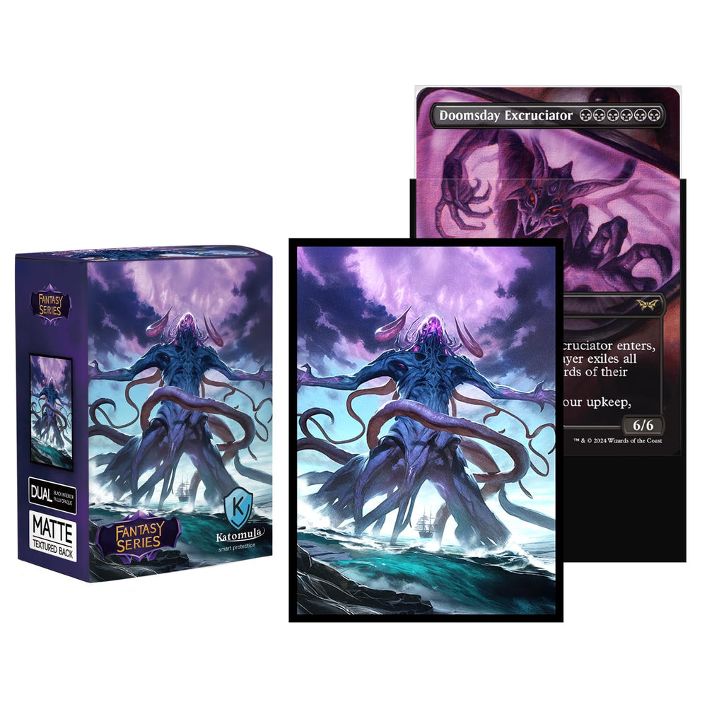 Katomula 100 inner sleeves enable double-sleeving for added card protection