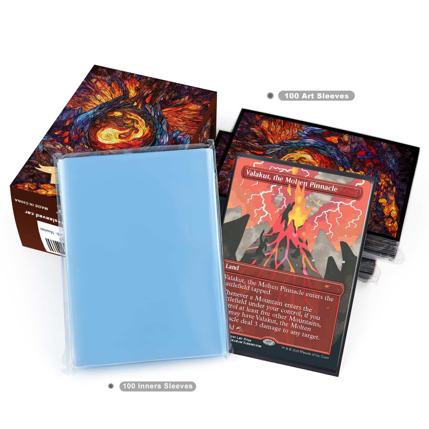 Katomula 64x89mm small-card sleeve for compact trading cards.