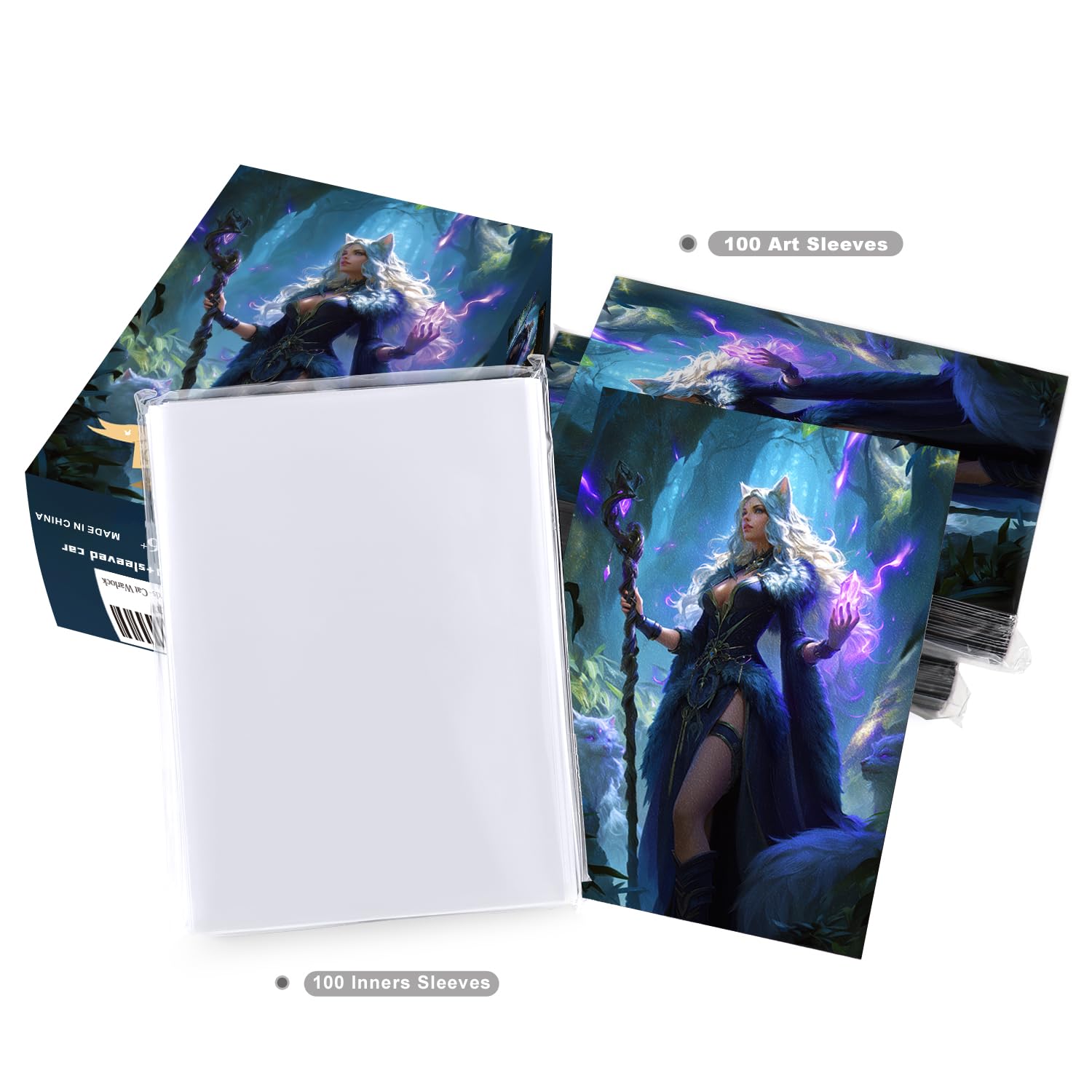 Katomula Cat Warlock double-sleeve setup demonstration for extra protection.