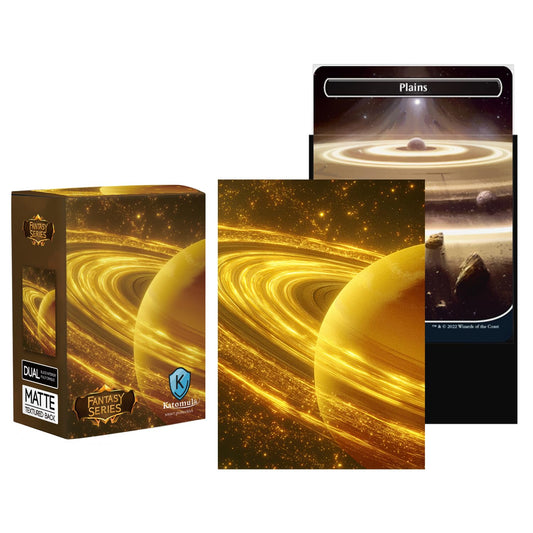 Katomula double sleeve system enhances card protection and organization.