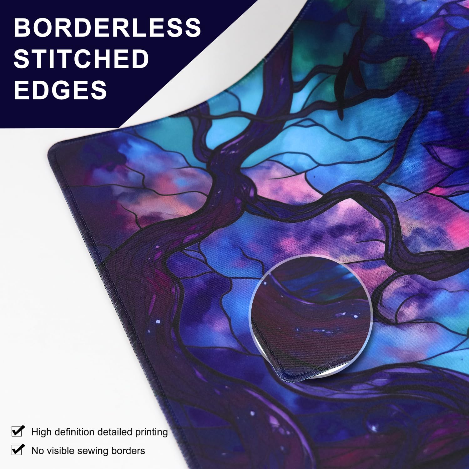 Katomula MTG playmat swamp artwork enhances table aesthetics.