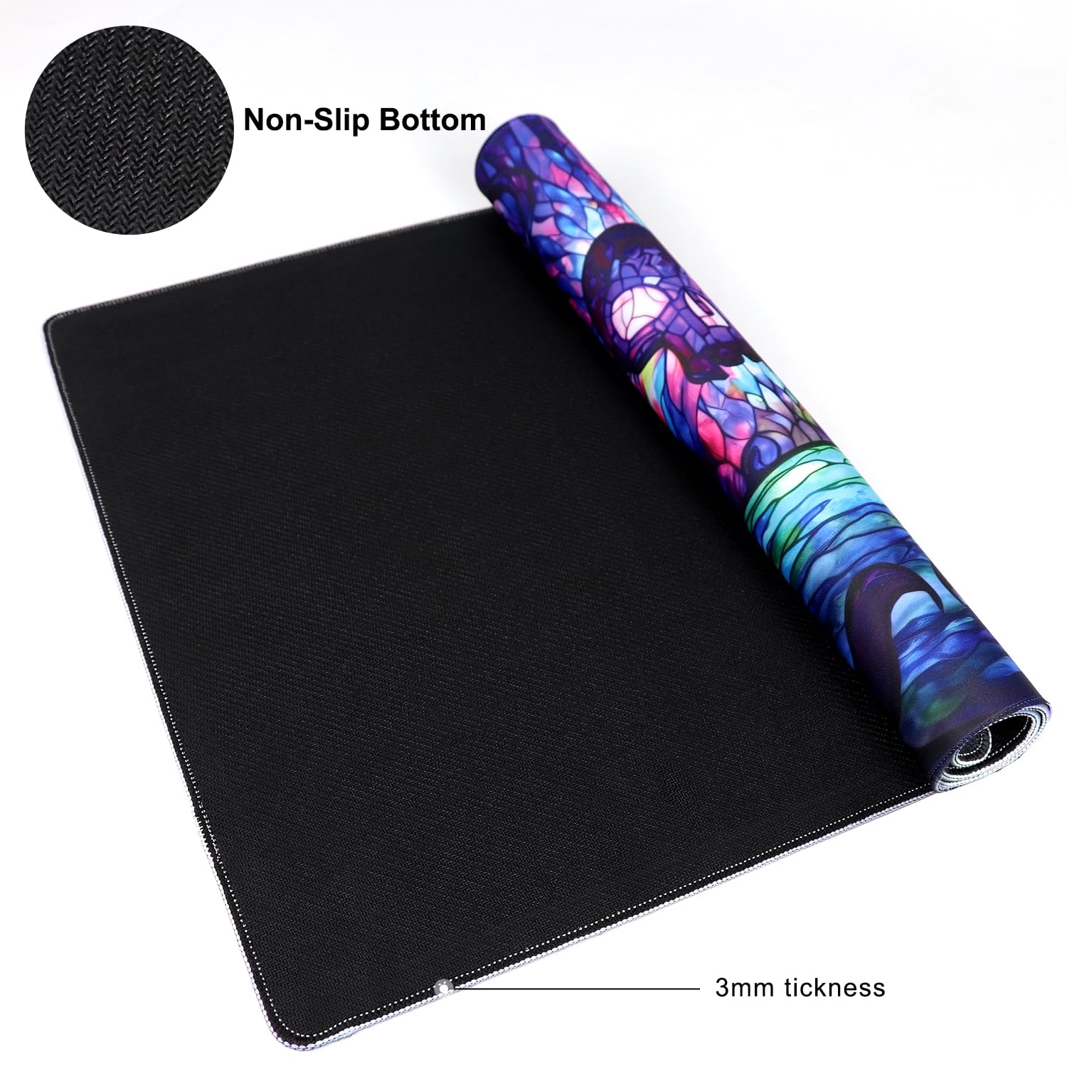 Katomula MTG playmat rollable and lightweight for easy transport.