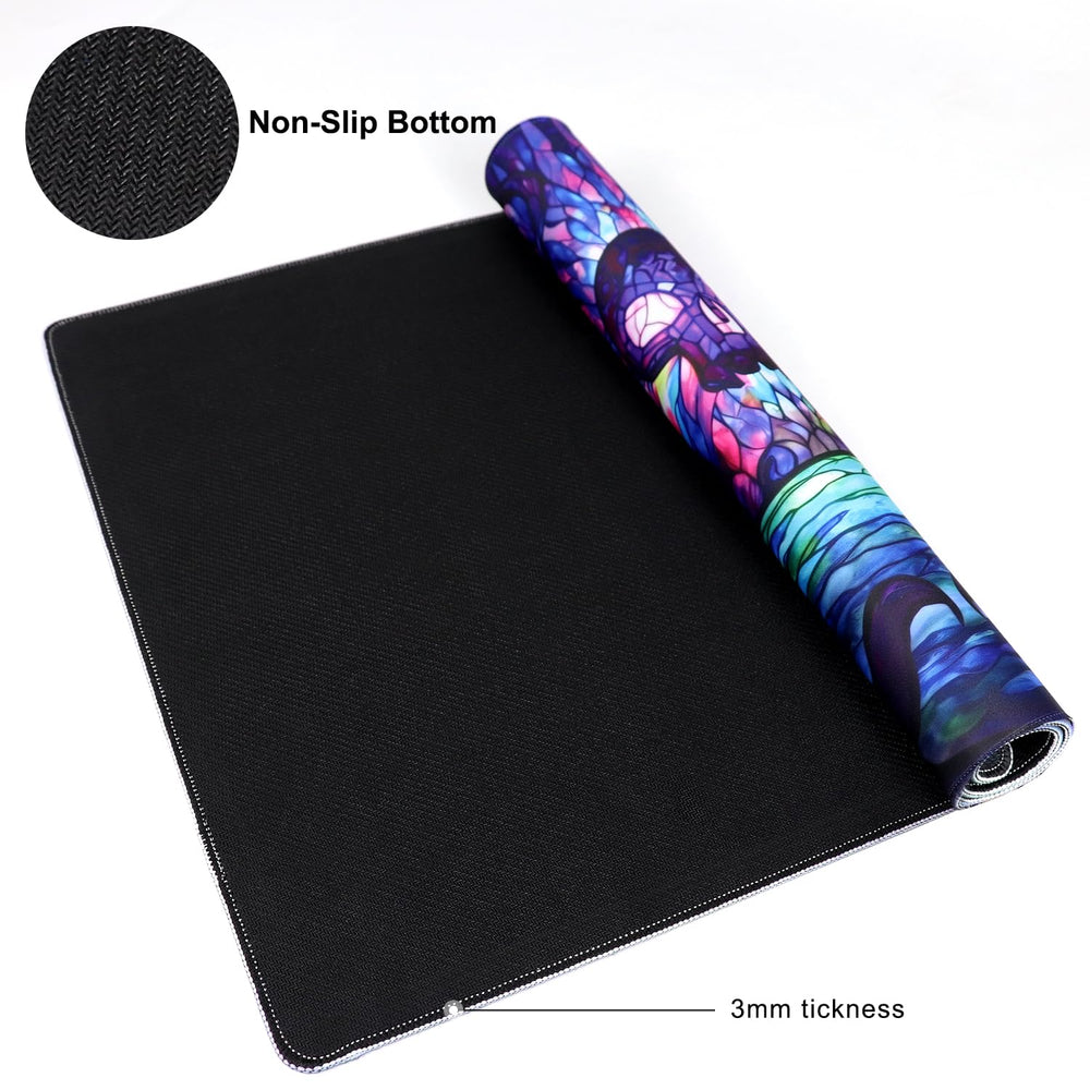 Katomula MTG playmat rollable and lightweight for easy transport.
