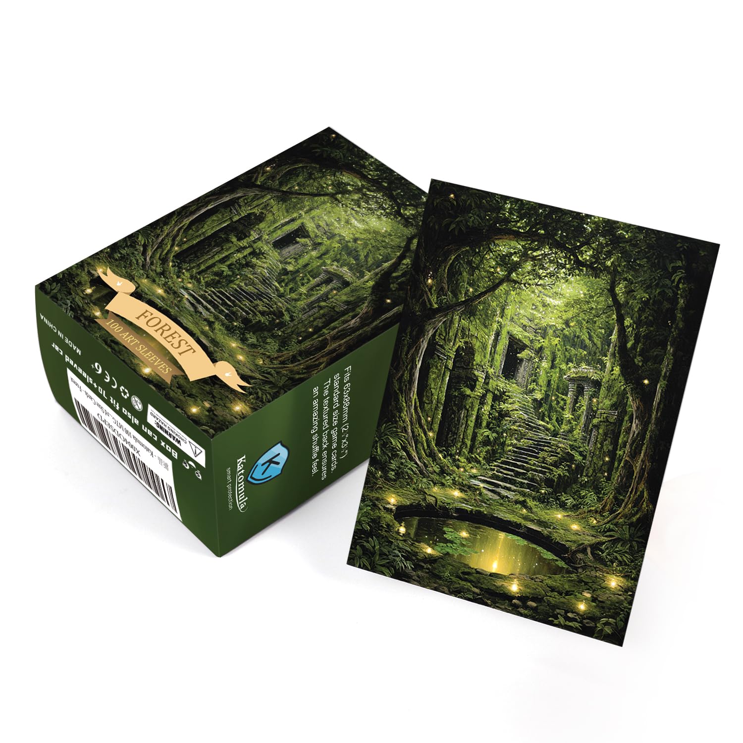 Katomula perfect-fit 64x89mm inner sleeves for small cards