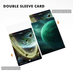 Katomula small-card sleeves 64x89mm ideal for double-sleeving anime or game cards.