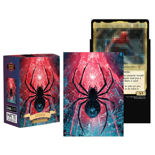 Katomula Spider sleeves double-layer system guards cards during shuffles