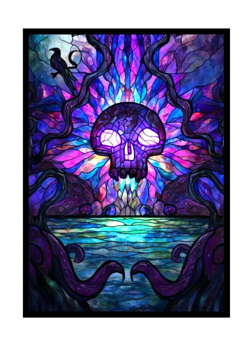 Katomula swamp art sleeves pack for MTG cards with protective outer layer.