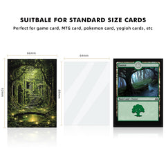 Katomula forest textured-back sleeves for comfortable shuffling