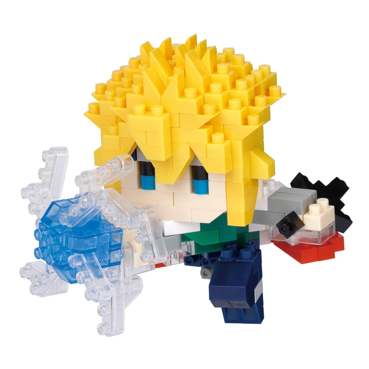 KAWADA Nanoblock Minato Namikaze figure, compact for desk display and gifting.