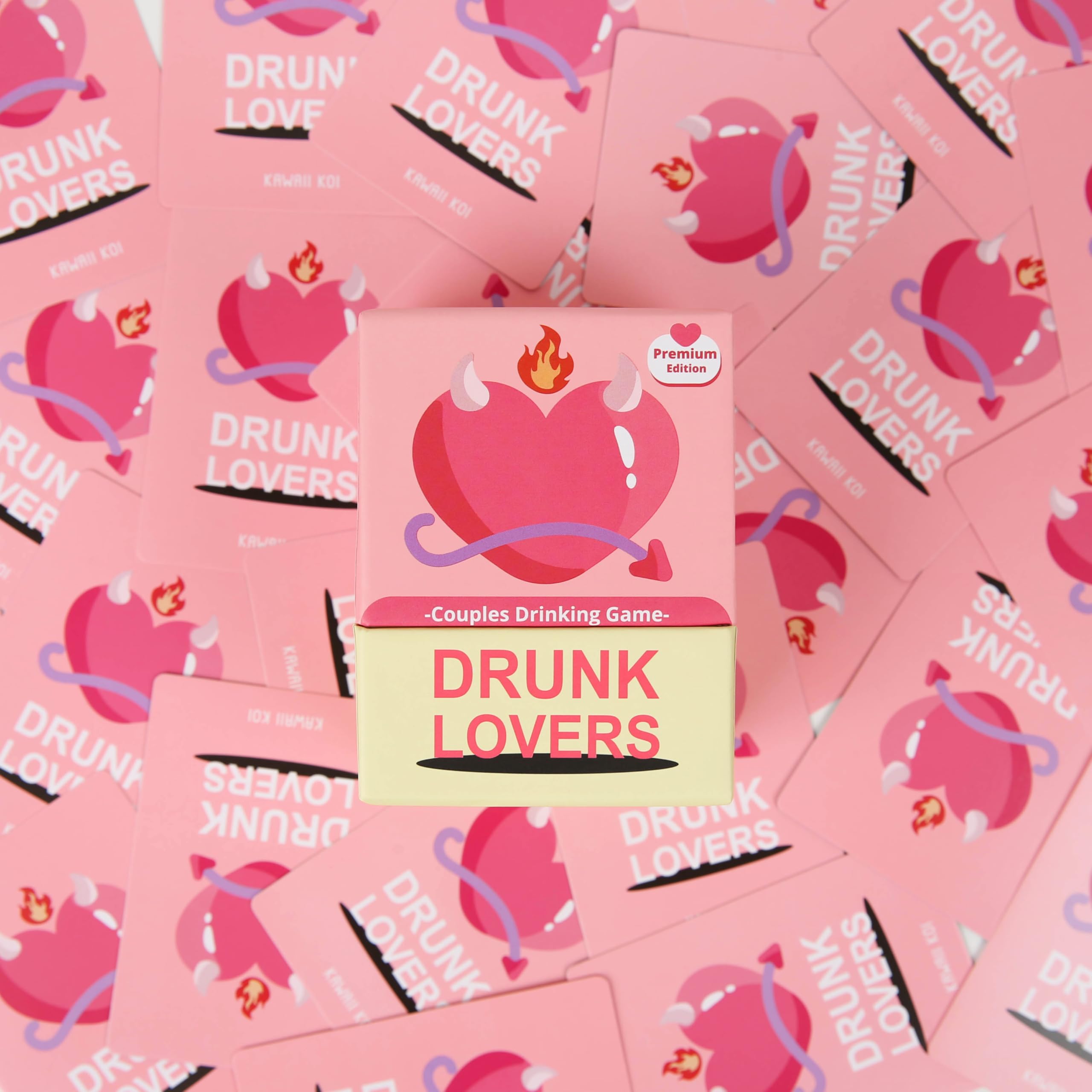 Kawaii Koi Drunk Lovers Premium Edition date-night setup for cozy couples bonding