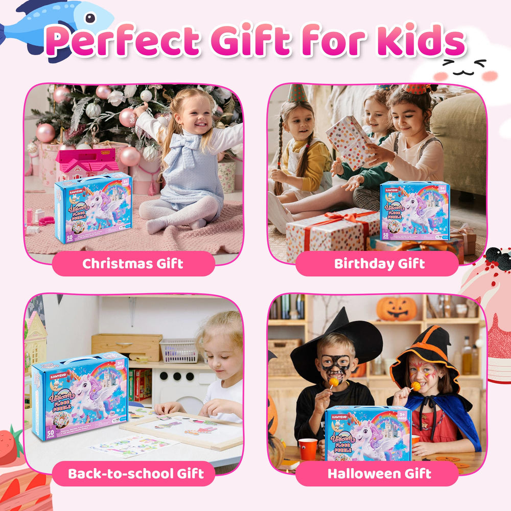 Kawyehu ready-to-gift packaging creates a thoughtful unicorn-themed present.