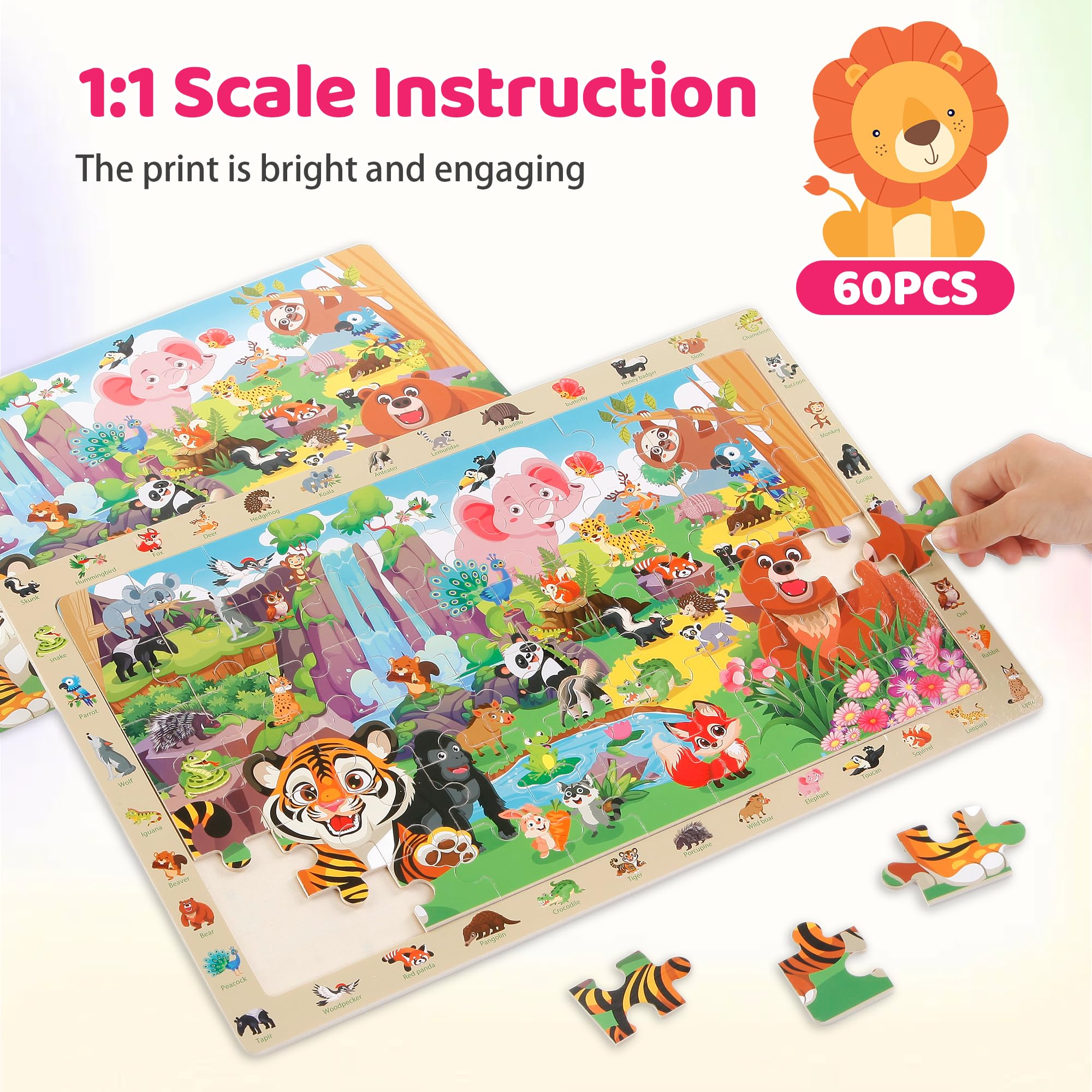 Kawyehu Frame and Pieces emphasize easy handling and stable puzzle setup