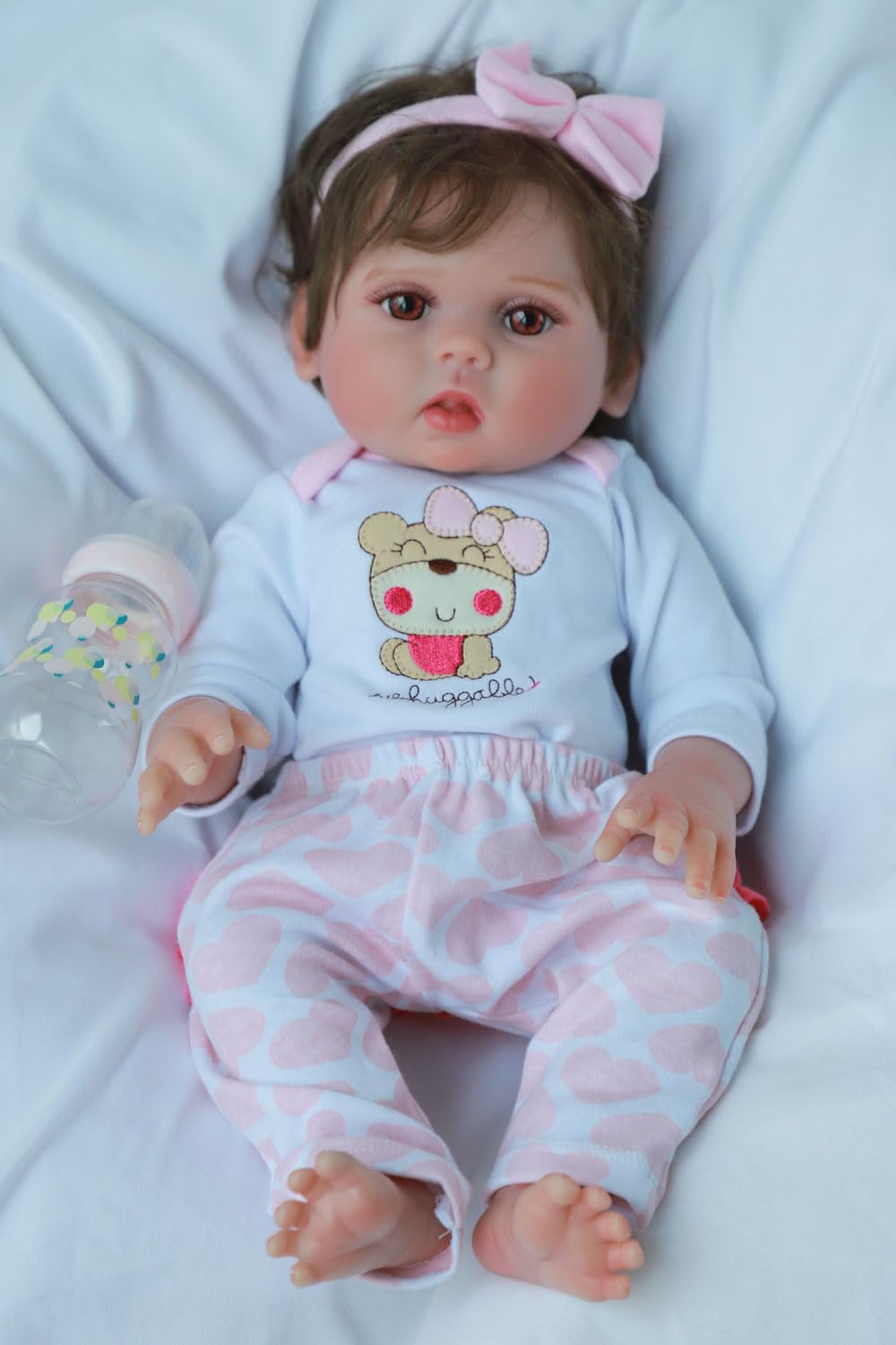 Kaydora Lucy face with lifelike expression for comforting companionship.