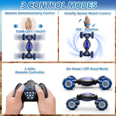 KB KAIBO car executing 360° rotations during play