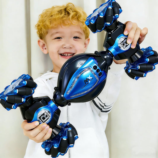 KB KAIBO remote control car performing gesture control stunts
