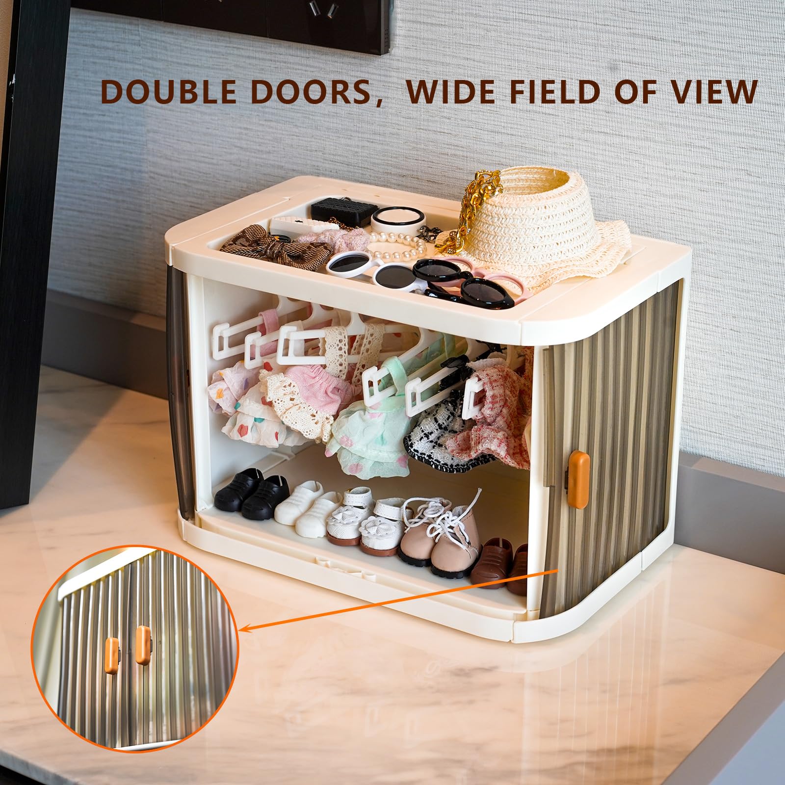 KBBYT wardrobe stacking system base groove supports safe multi-unit growth.
