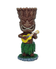 KC Hawaii tiki dashboard doll with ukulele offers whimsical aloha on your vehicle dashboard