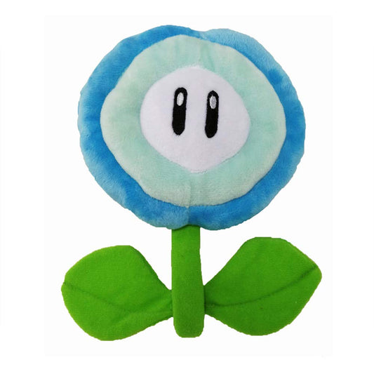 KDFEEL Ice Flower plush doll front view, cozy companion for storytelling