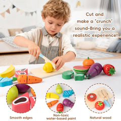 KDSFT child playing kitchen with play food sparks creativity.