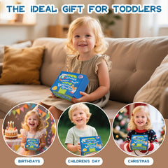 KDSFT wooden stamps with smooth surface and comfortable grip for kids