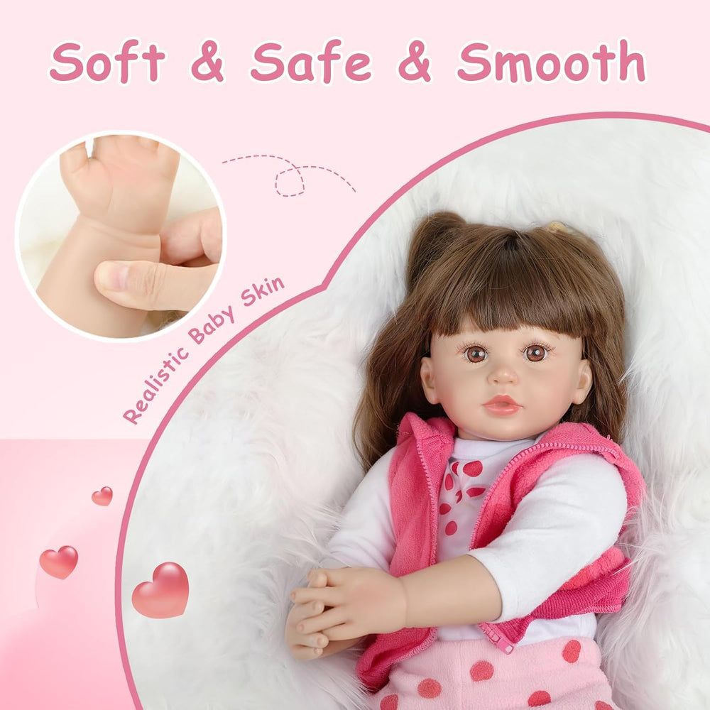 Kdudgso magnetic pacifier adds lifelike realism.