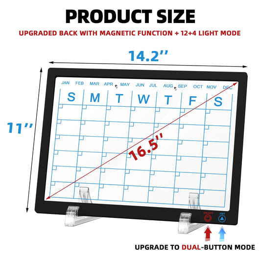 KEAMIMU LED Note Board uses a 142x11-inch writing area for large sketches.