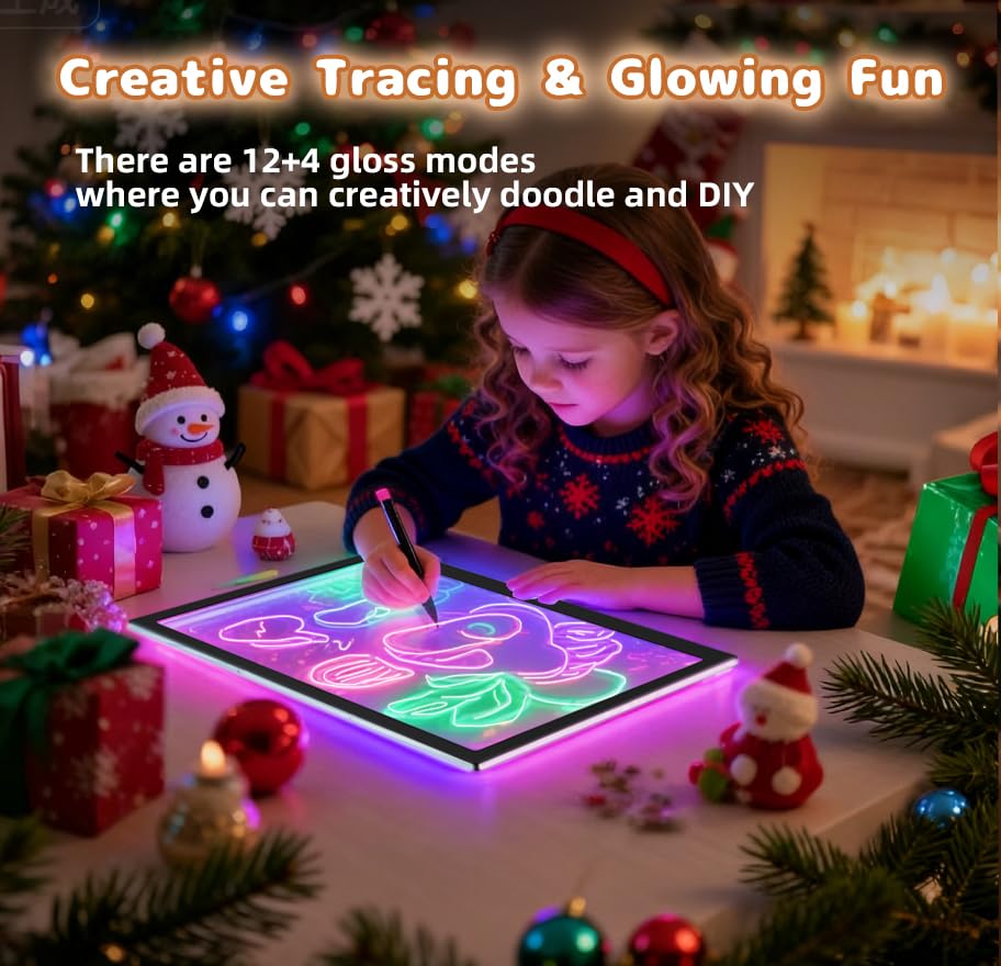 KEAMIMU LED Note Board remote control makes color changes simple.