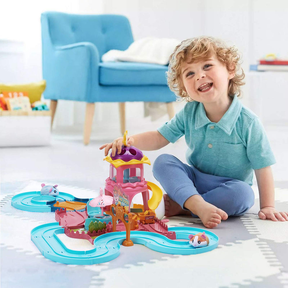 Keejoy hamster track toys' colorful pieces inspire imaginative play