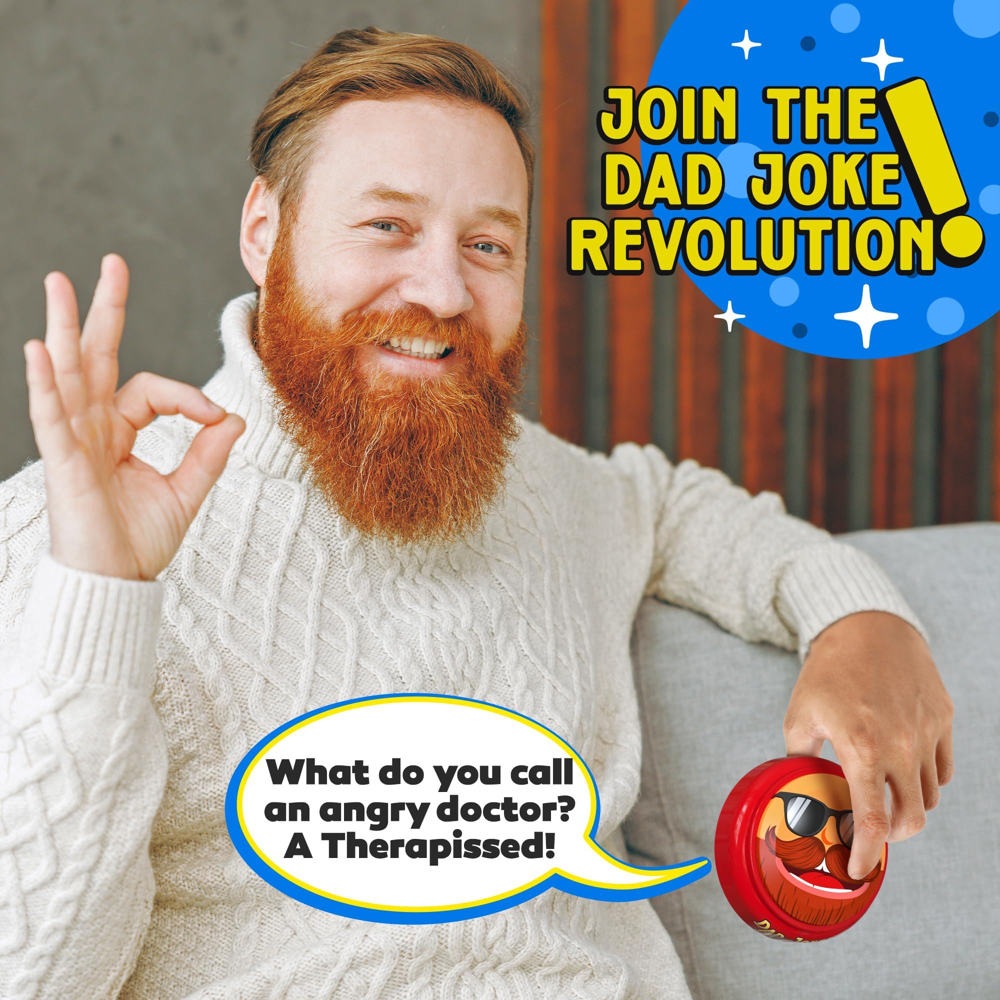 Keentox Father's Day gift idea, lighthearted humor for dad.
