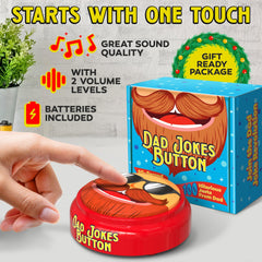 Keentox office party gag gift, the talking button breaks the ice.