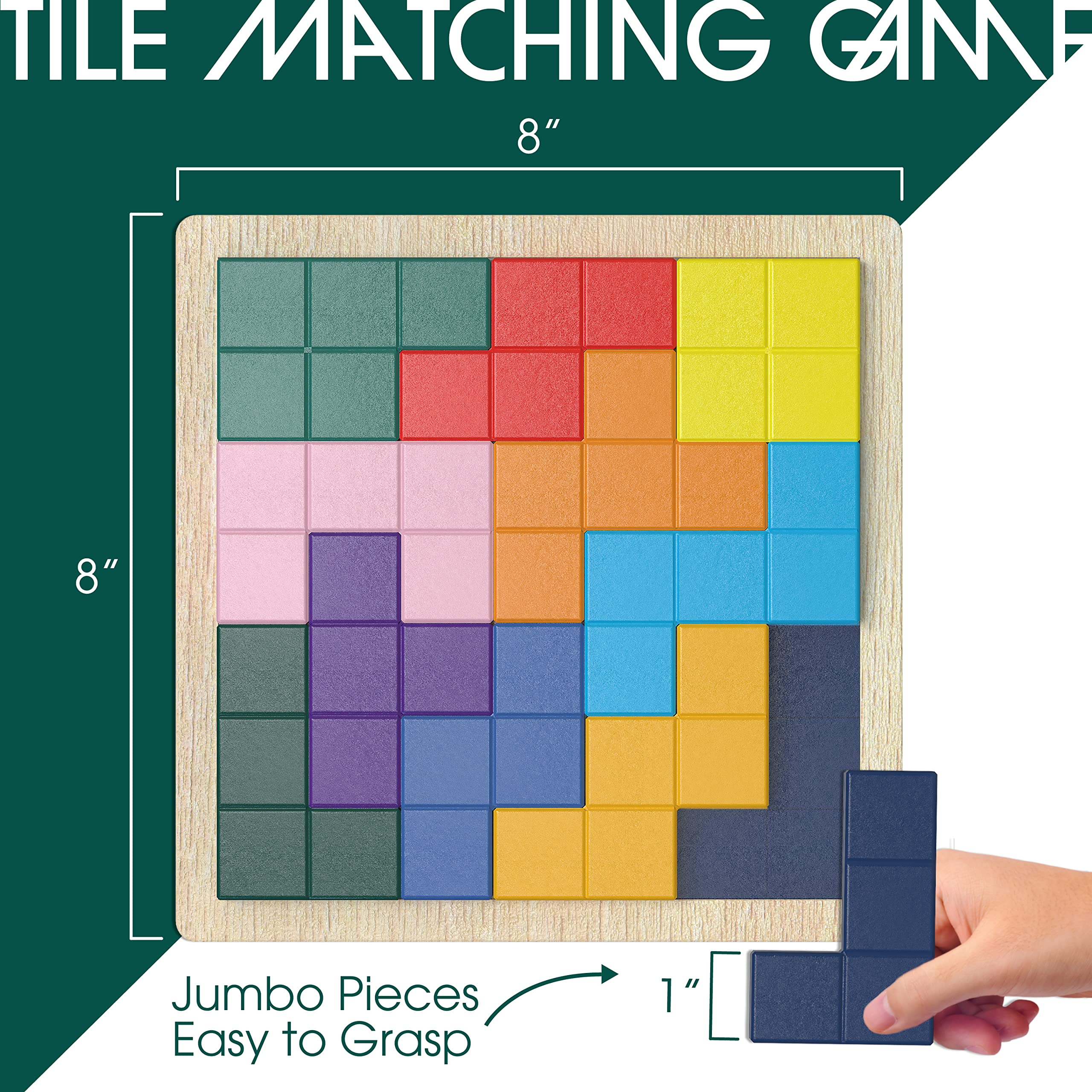 Keeping Busy dementia pieces close-up showing easy-grip blocks for hands-on play