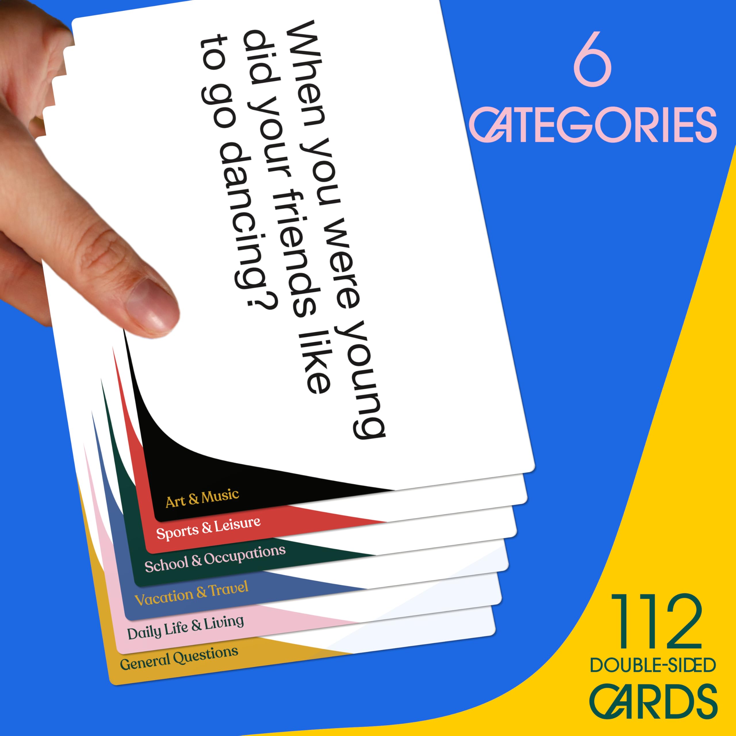 Keeping Busy Lets Chat 224 prompts on double-sided cards for rich conversations.