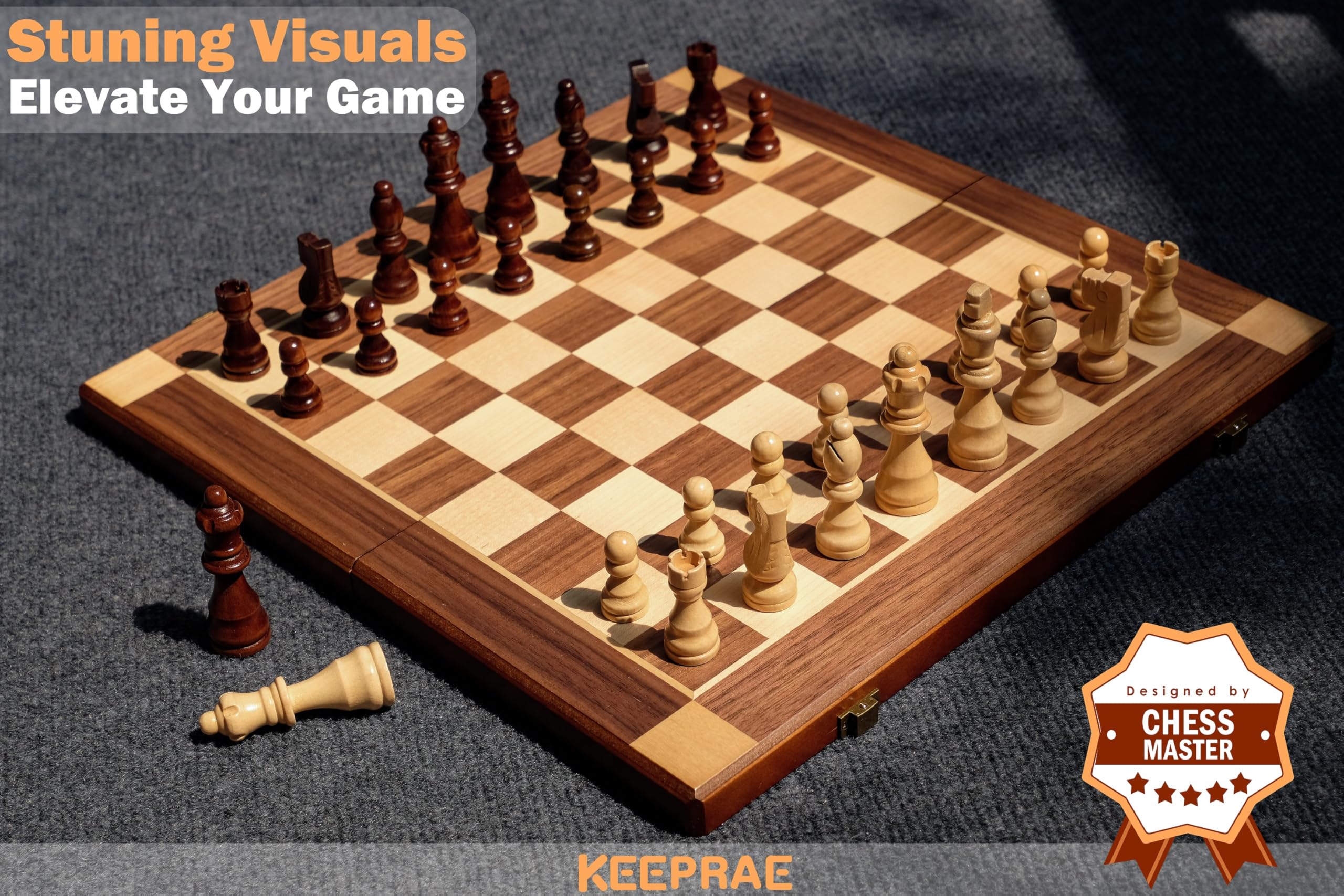 KEEPRAE thinner profile enables easier travel and outdoor play.