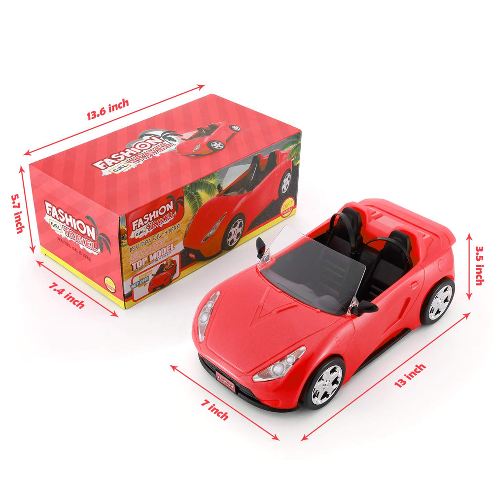 KeepRunning doll car headlights add realistic detail and charm