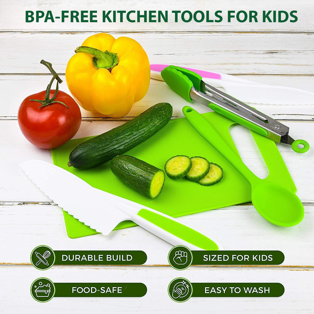 KEFF Kids Kitchen Set recipe book supports guided learning and exploration