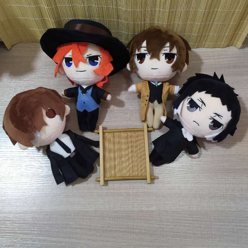 Kejodiy BSD Plush Doll on a desk adds charm to office.