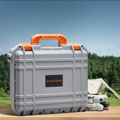 keketoha Mini 3 Pro accessories organized within protective shell