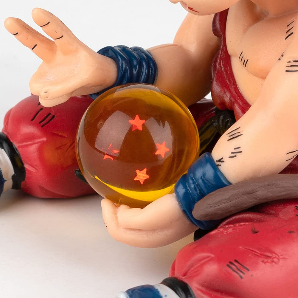 KELAKE GK DBZ Goku doll PVC material, durable for long-term display.