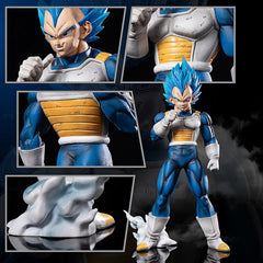 KELAKE GK Vegeta figure with detailed sculpt and PVC finish enhances tabletop dioramas.