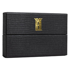 Shuffling action with KEM Arrow Black and Gold cards to illustrate flexibility.