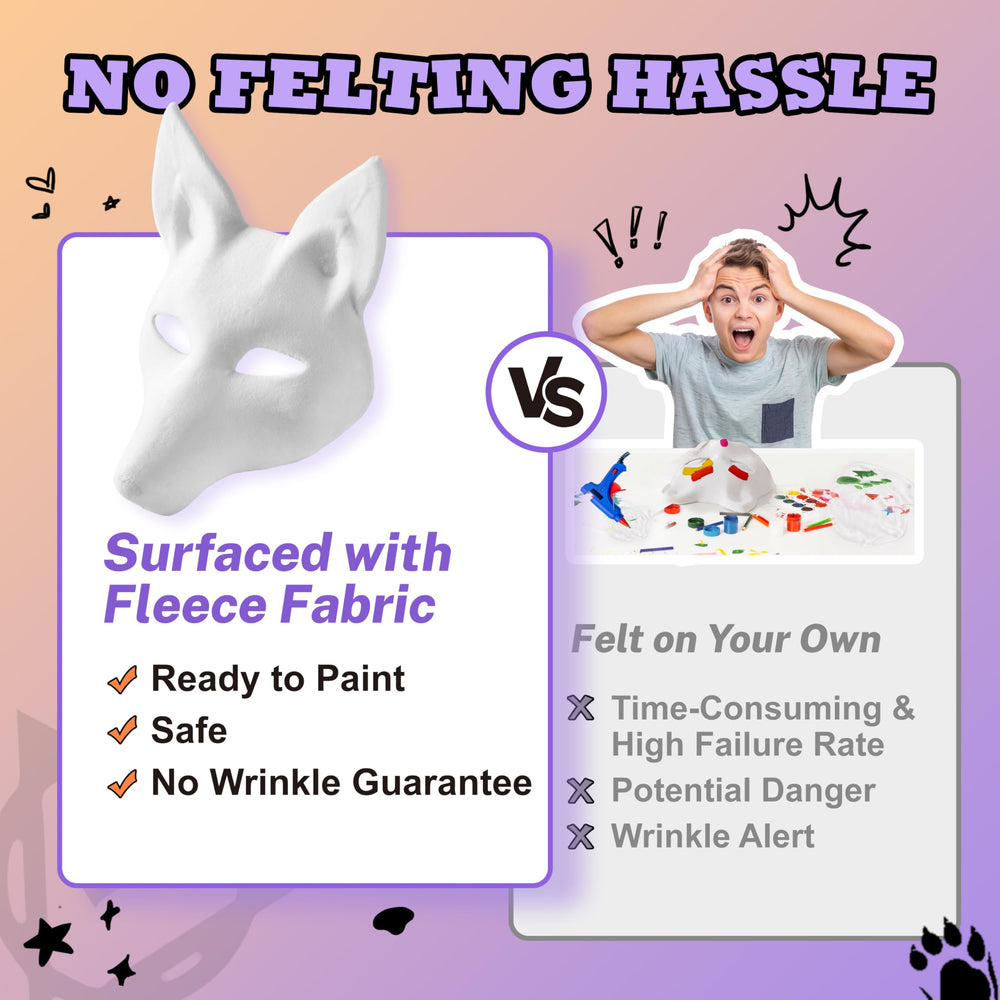 KemonoX cat-like fuzzy fabric adds texture for a lifelike, tactile design.